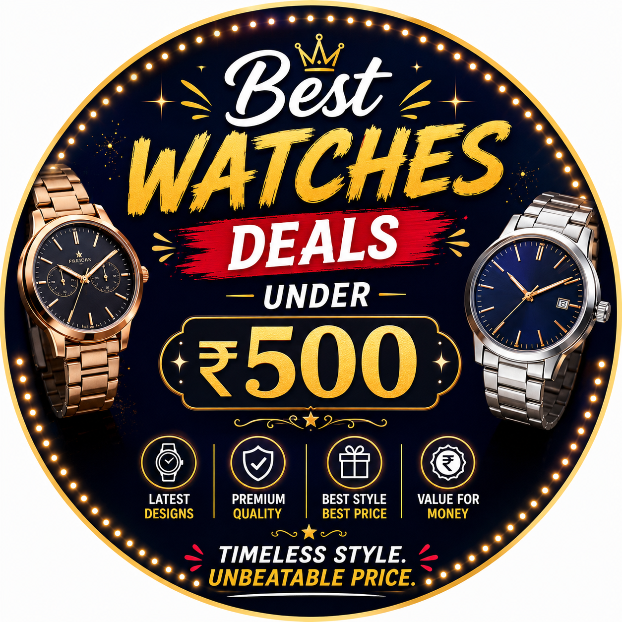 Best Watches Under ₹500