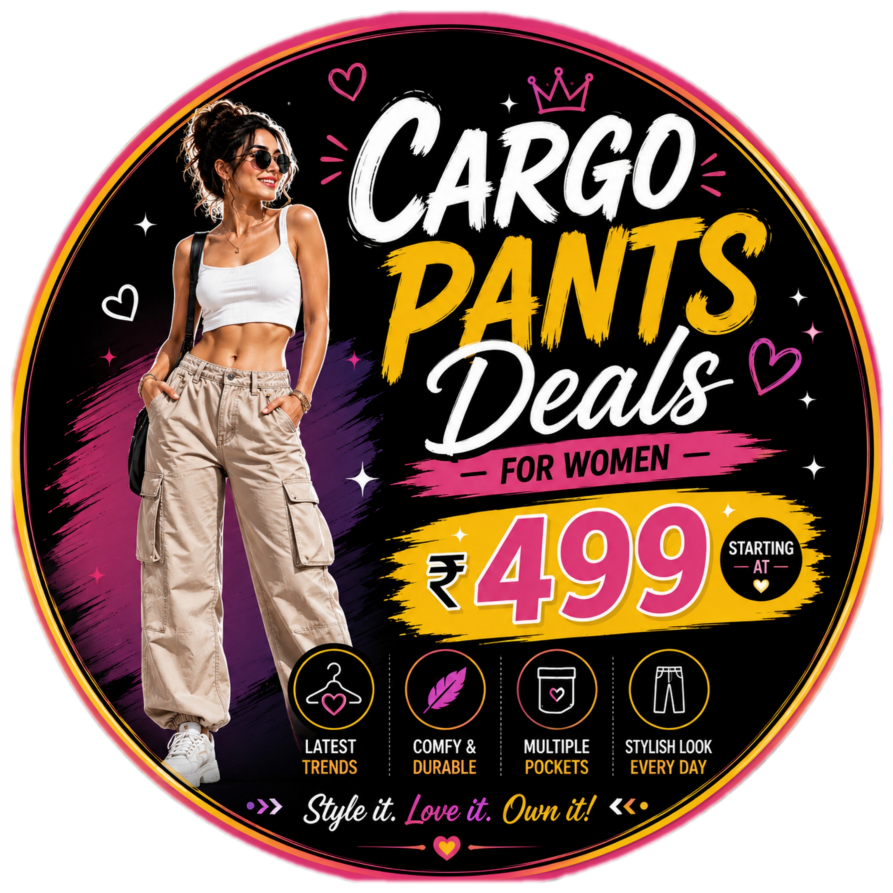 Best Women Cargo Pants Deals