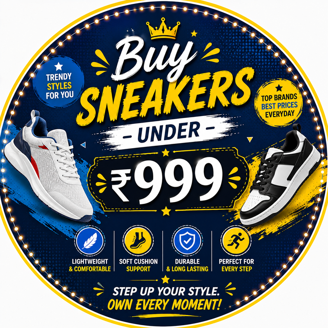 Best Sneakers Under ₹999