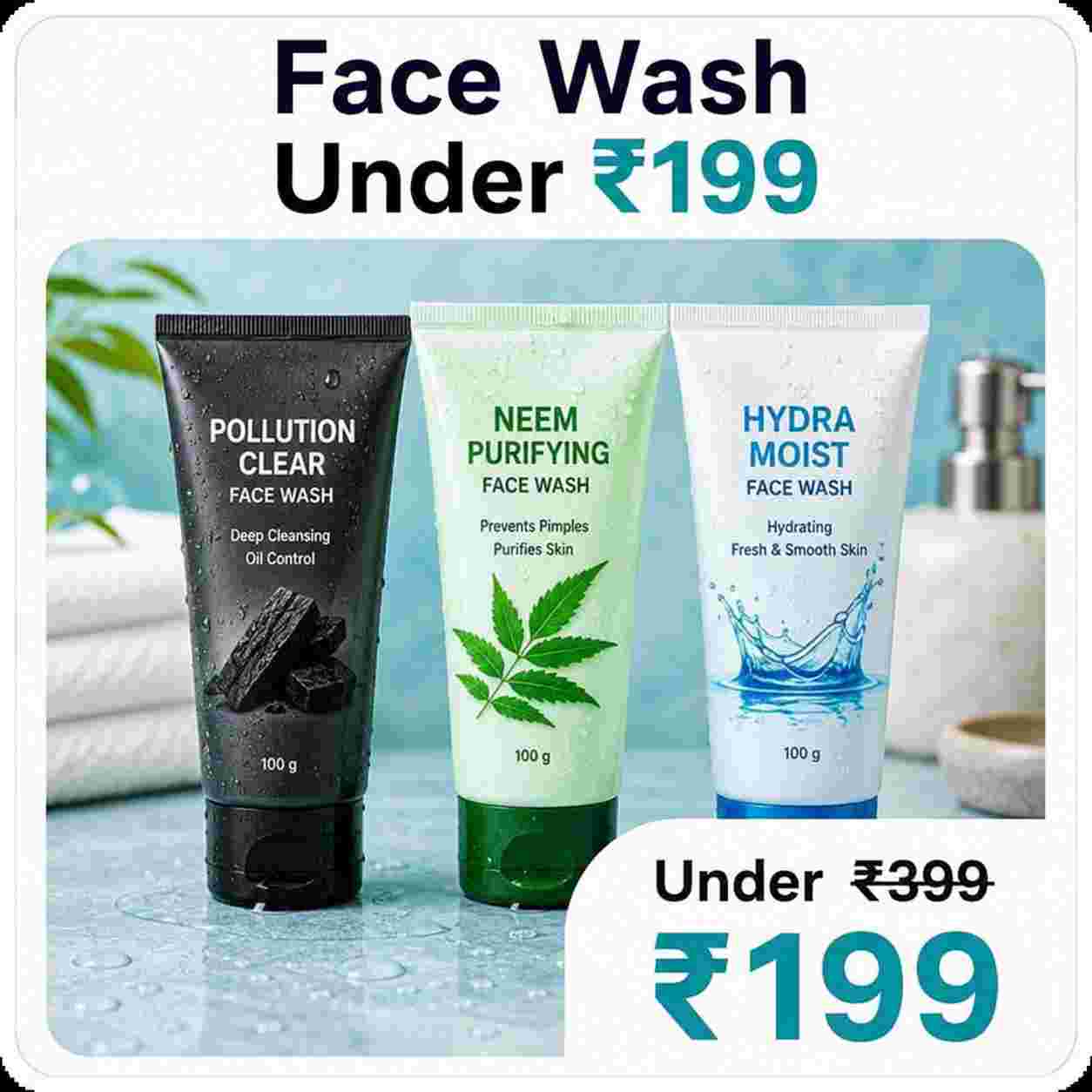 Face Wash Under ₹199