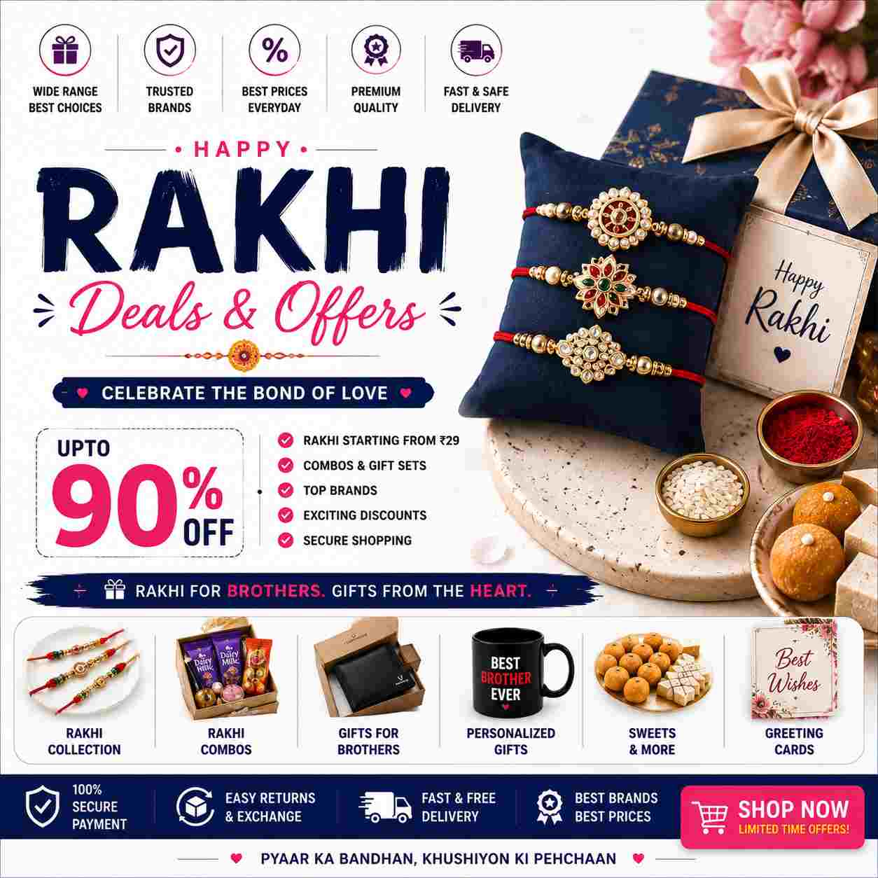 Rakhi Deals & Offers