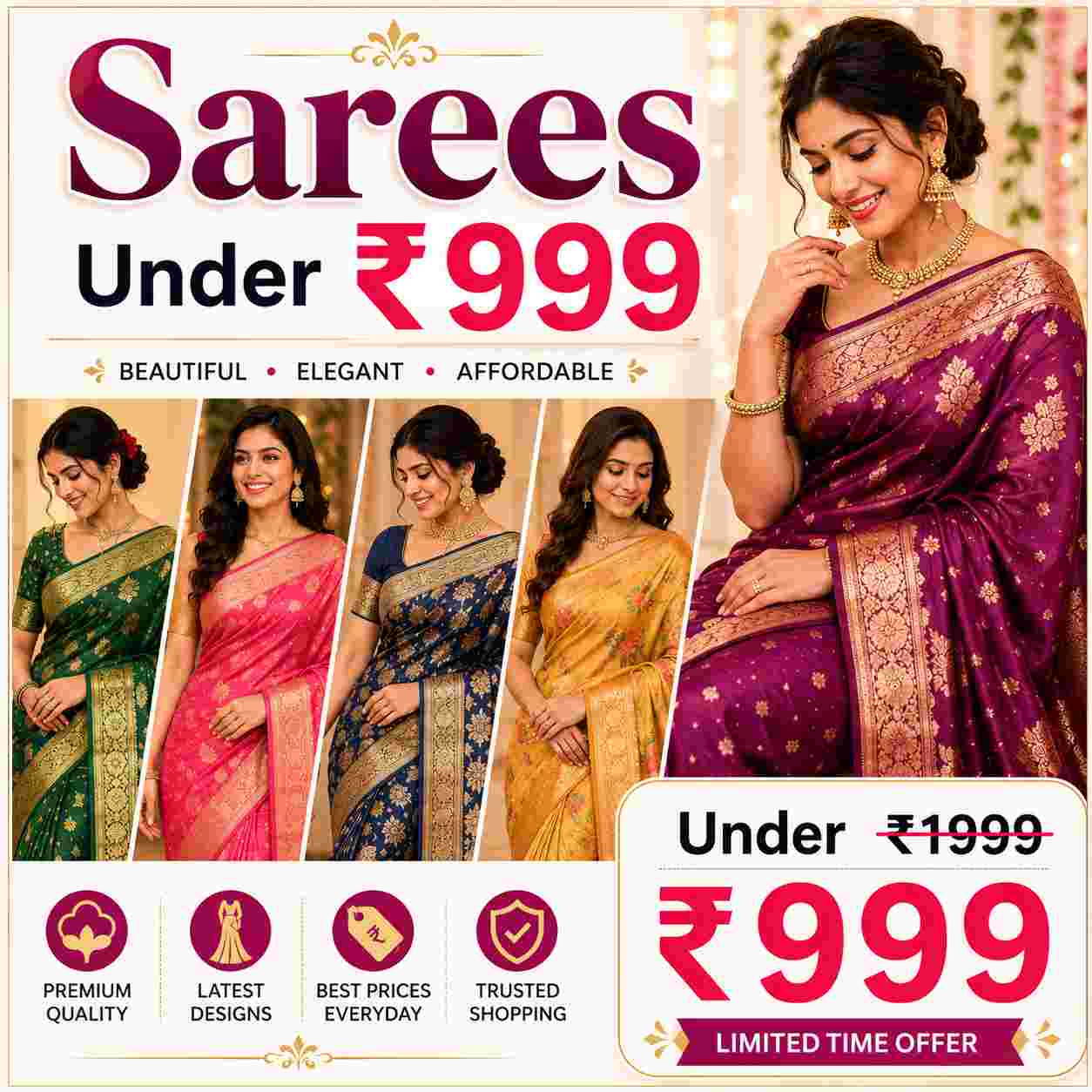 Sarees Under ₹999