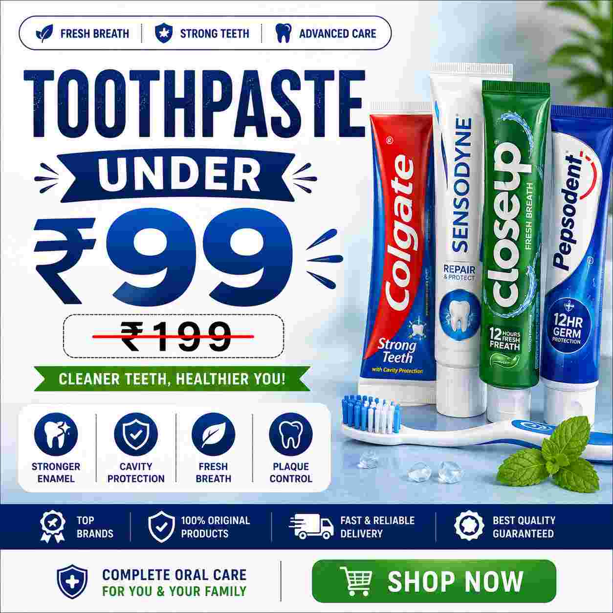 Toothpaste Under ₹99
