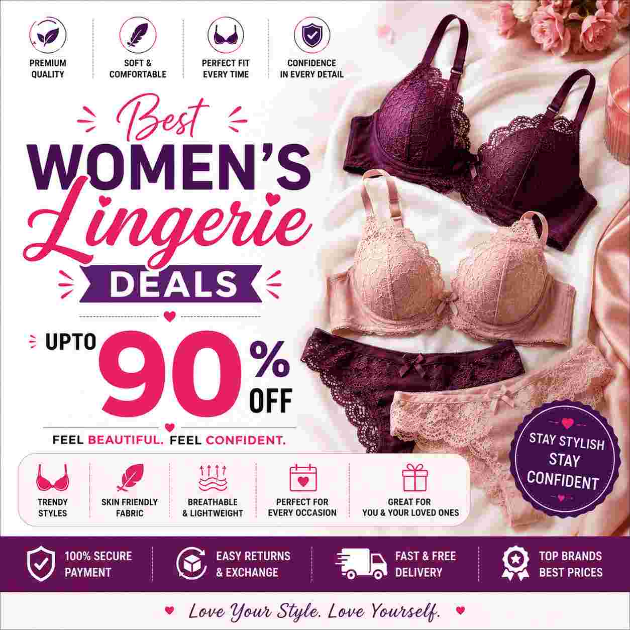 Best Women's Lingerie Deals